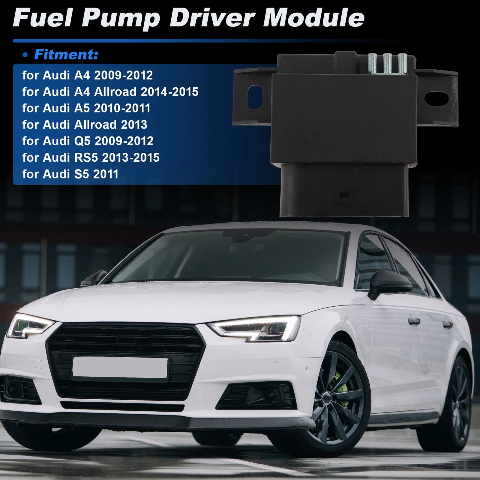 Fuel Pump Control Module Replacement for Audi A4 (2009–2012)