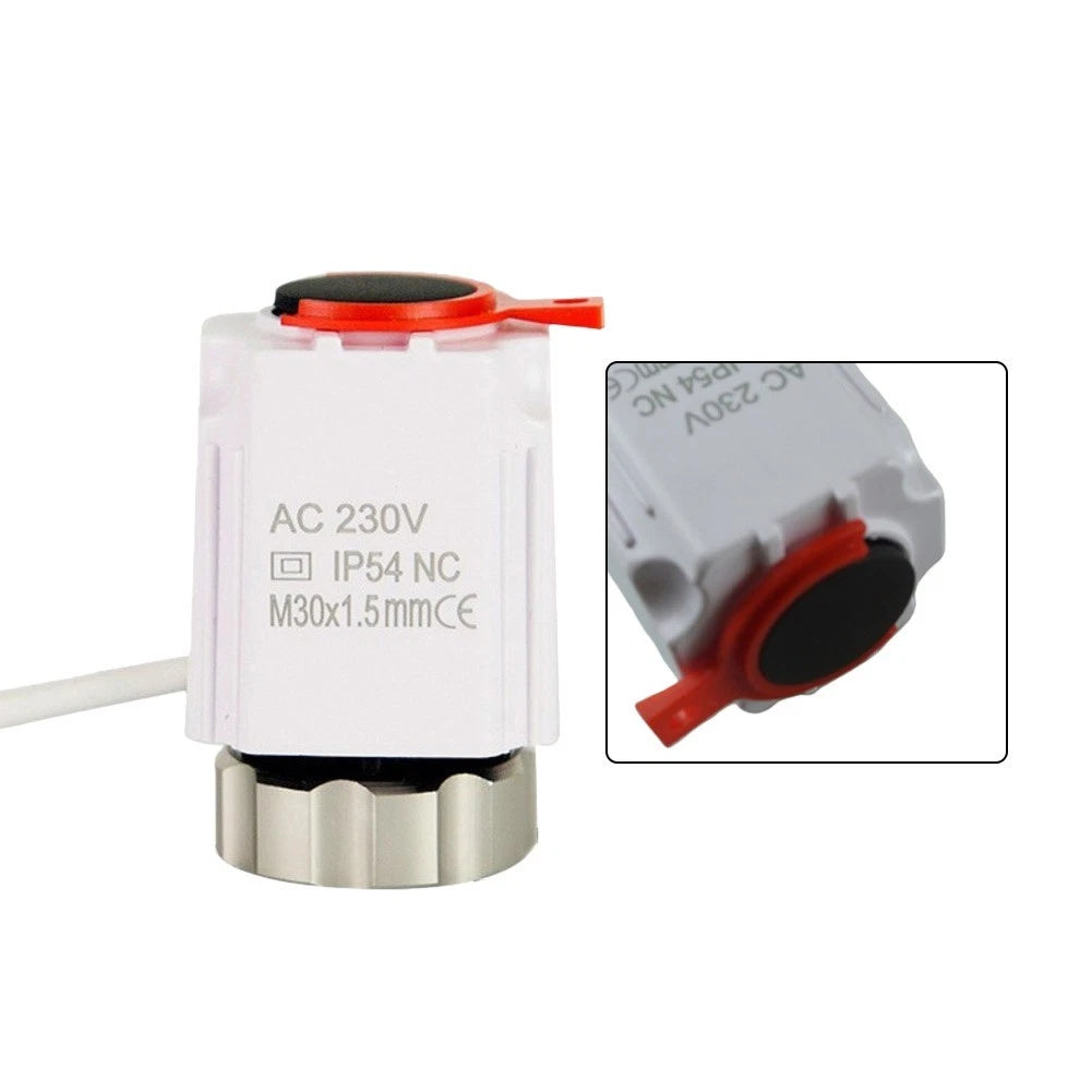 Electric Actuator Valve for Underfloor Heating (24V, 230V)