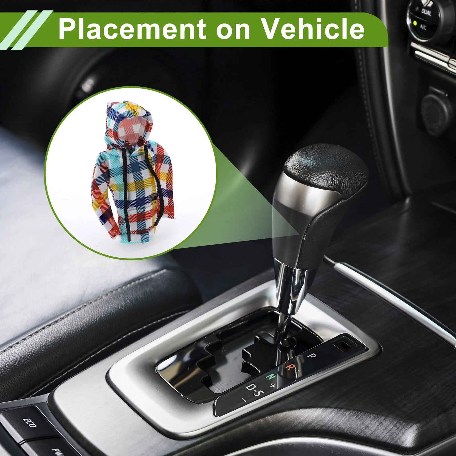 Colorful Gear Shift Knob Cover for Universal Fit (All Models)