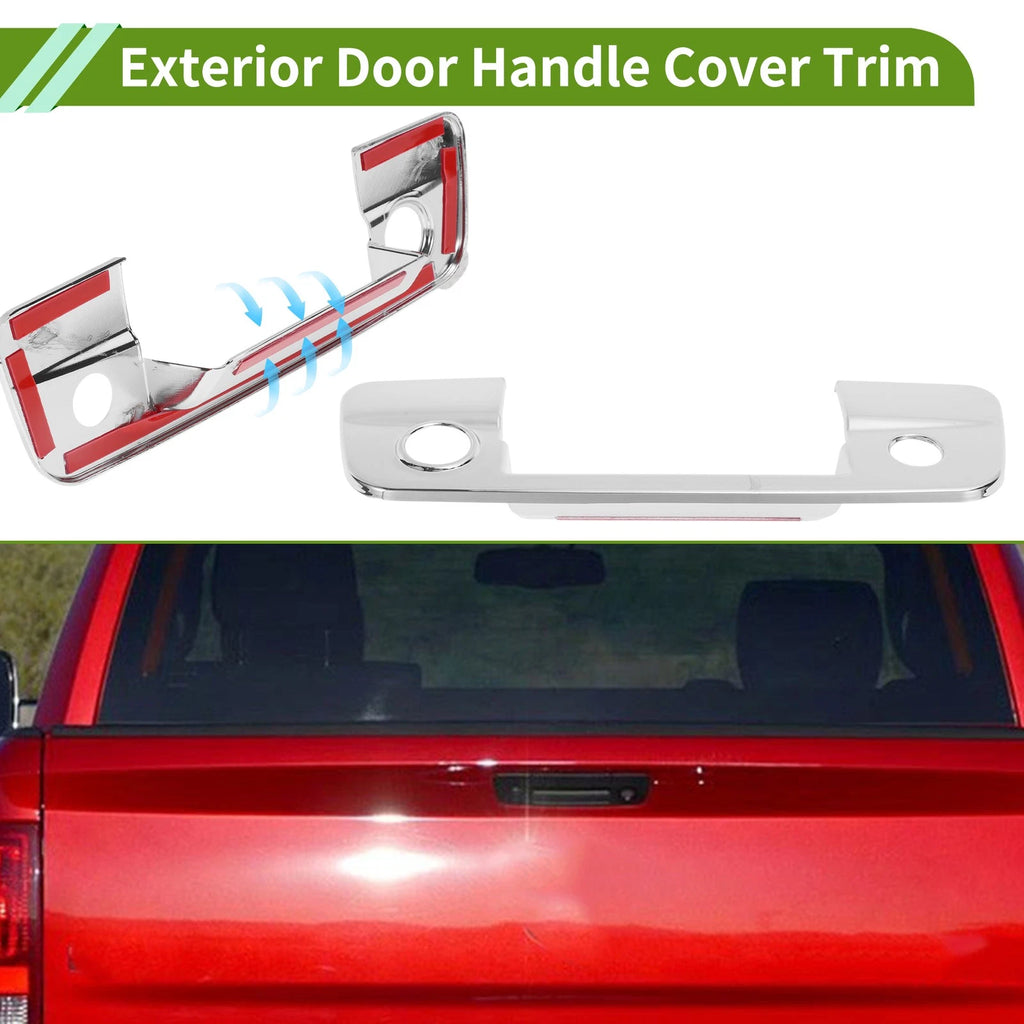 Exterior Door Handle Cover Trim for Dodge Ram 1500 2500 3500 (2009–2018)