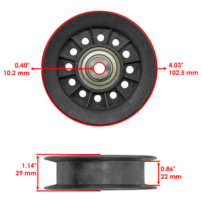 Idler Pulley Replacement for Murray MT 24520H 52 in (2008–2010)