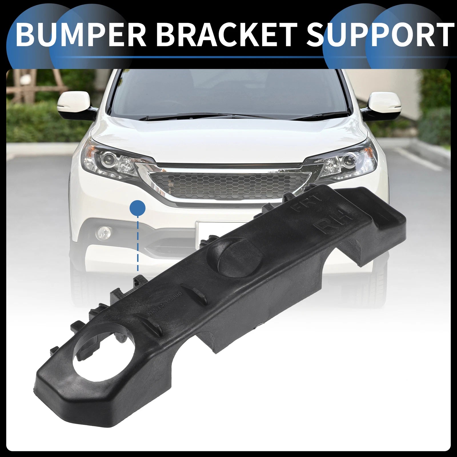 1pc Right Front Bumper Retainer Bracket No. 86514A7000 for Kia Forte5 (2014–2018)