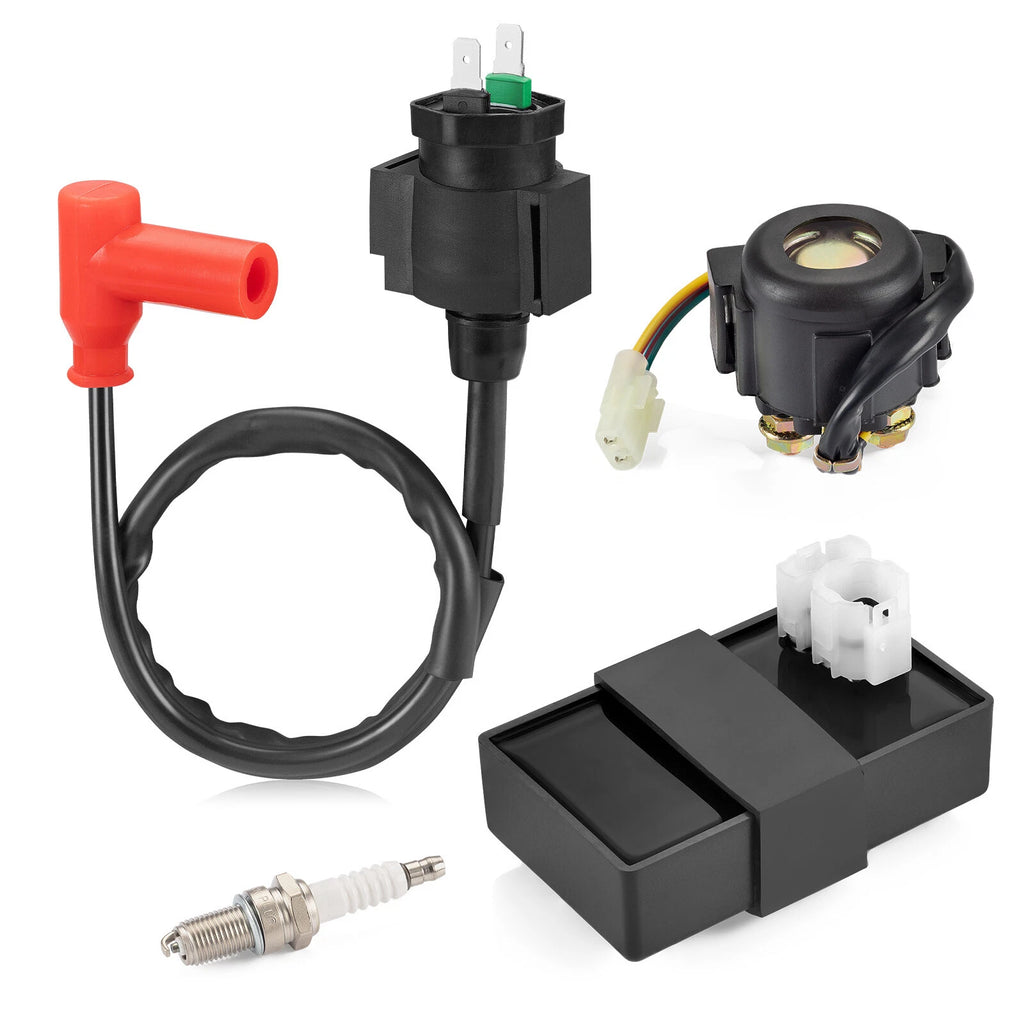 Ignition Coil CDI Relay Spark Plug Kit for Honda TRX400FW 4x4 (1995–2003)