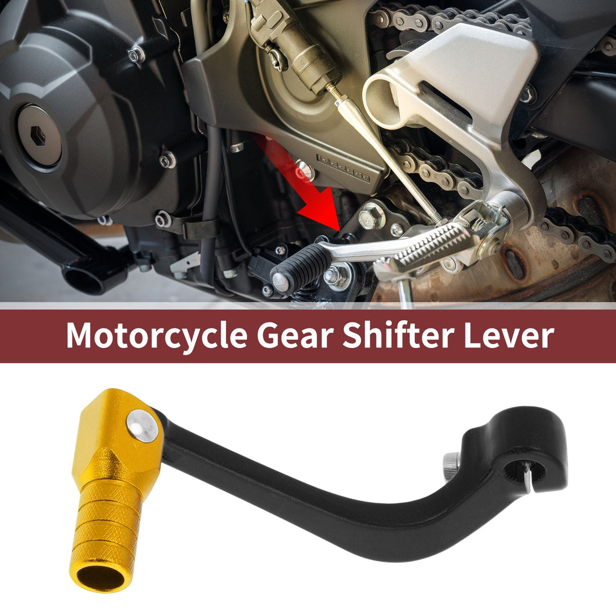 Folding Gear Shifter Lever Replacement for Honda CRF110F (2004–2025)