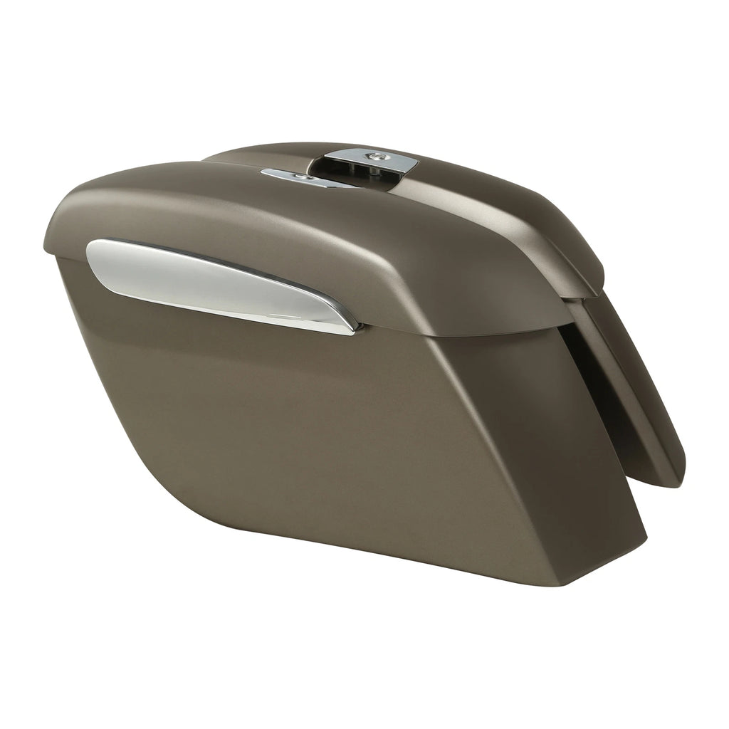 Hard Saddlebag for Indian Chieftain Roadmaster Challenger (2019–2025) Bronze Smoke