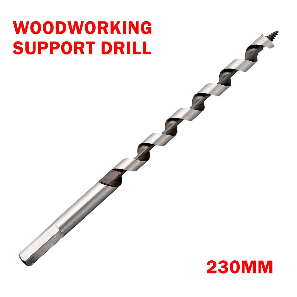 230mm Long Auger Drill Bit for Woodworking