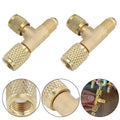 2X Brass Valve Core Quick Couplers for Easy Installation