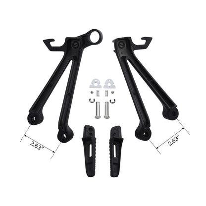Rear Passenger Footpegs for Suzuki GSXR1000 (2005–2006)