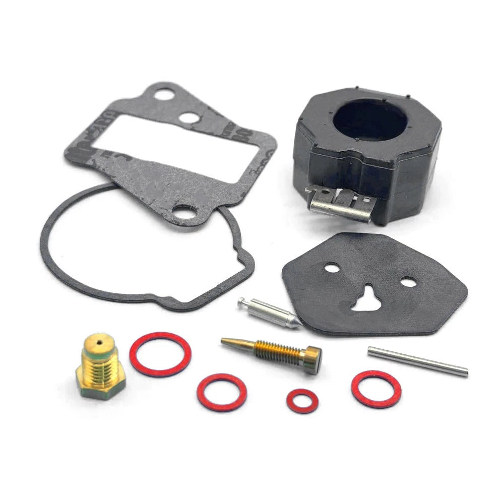 Carburetor Repair Kit for Yamaha Outboard 9.9 15 HP (1986–1995) 6E7-W0093-01