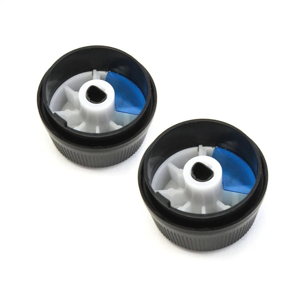 2pcs Control Knobs Fan Speed Heater A/C For Honda Accord 1998-2000 Temperature