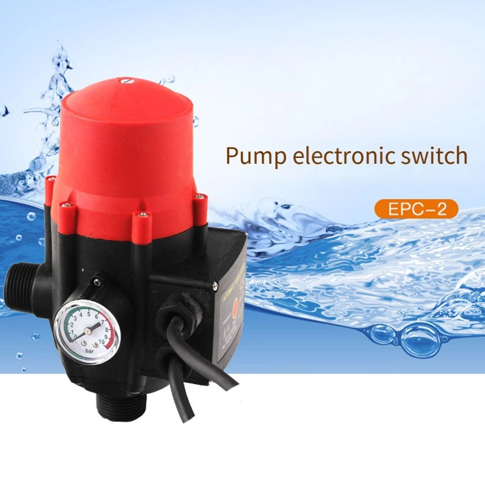 1100W Electronic Pump Switch with 10Bar Pressure Control for Water Supply