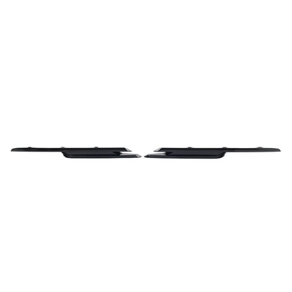 Glossy Black Front Bumper Fog Light Trim for BMW 320i 328d 328i 335i (2012–2015)