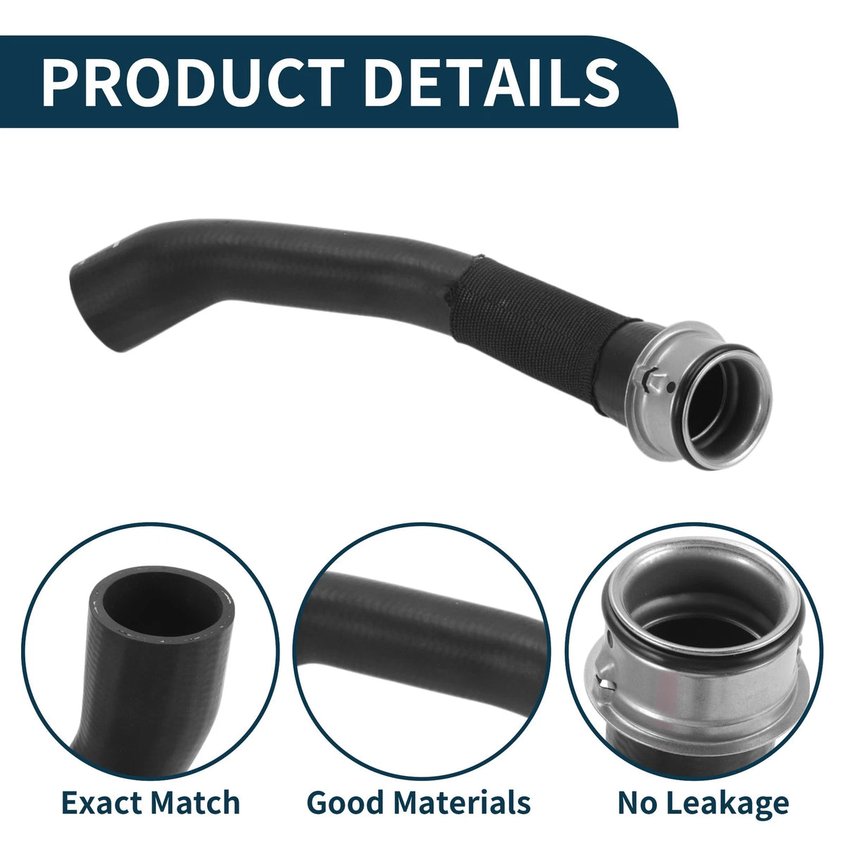 Radiator Hose No.9P1121623 for Porsche 718 Boxster (2017–2024)