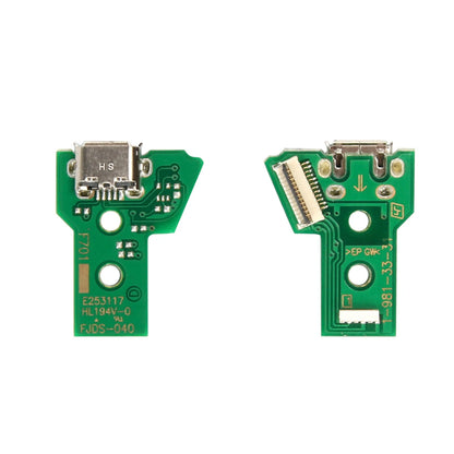 2X USB 12 Pin Socket Charging Port Board for Sony PS4 Pro Controller