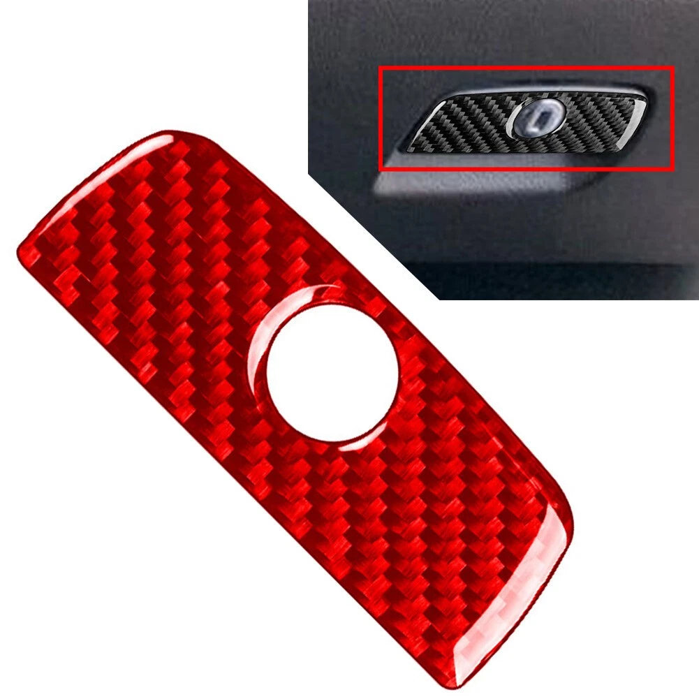 Co-pilot Storage Glove Box Handle Cover For Volkswagen Passat B5 2001-2005 Red