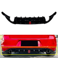 Rear Bumper Protector Spoiler Lip for VW Golf 7 GTD (2014–2017)