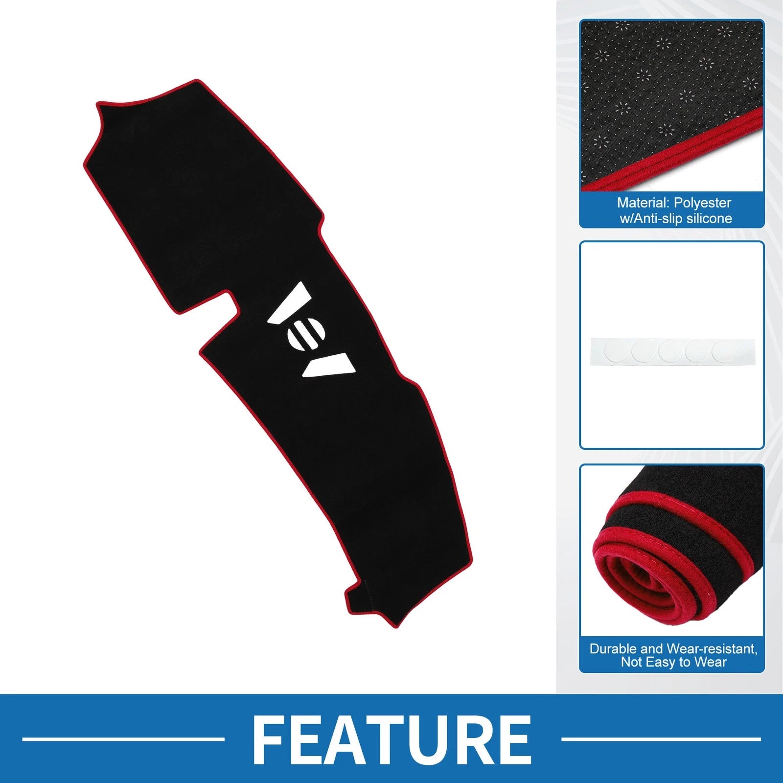 Dashboard Dash Cover Mat for BMW X5 (2023–2024) Sun Protector Pad