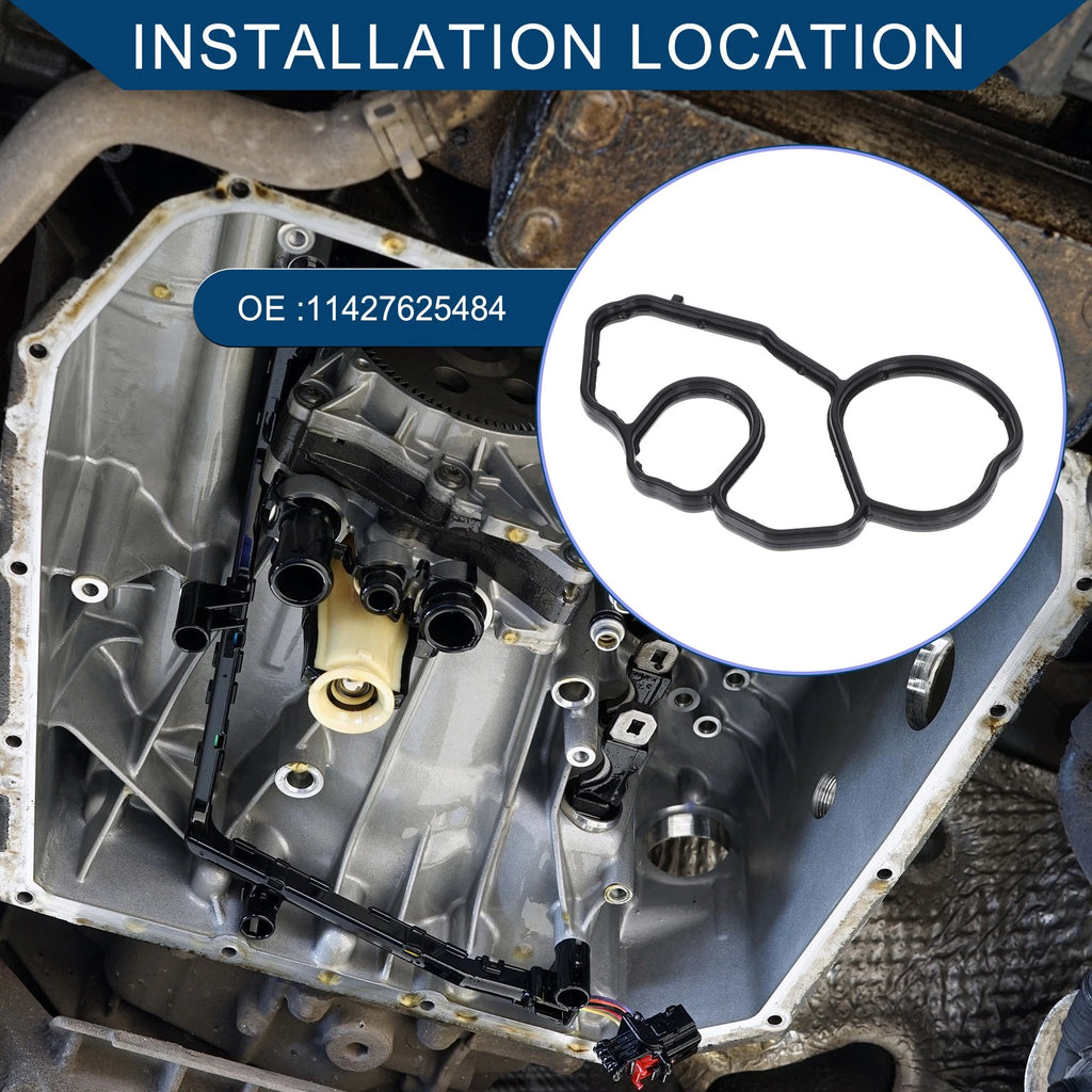 Engine Oil Filter Housing Gasket Replacement for BMW 1 Series (2011–2018)