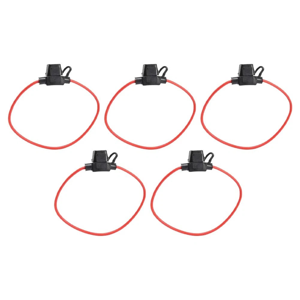 5 Pack Dust and Moisture Protection Fuse Holder for Automotive Applications