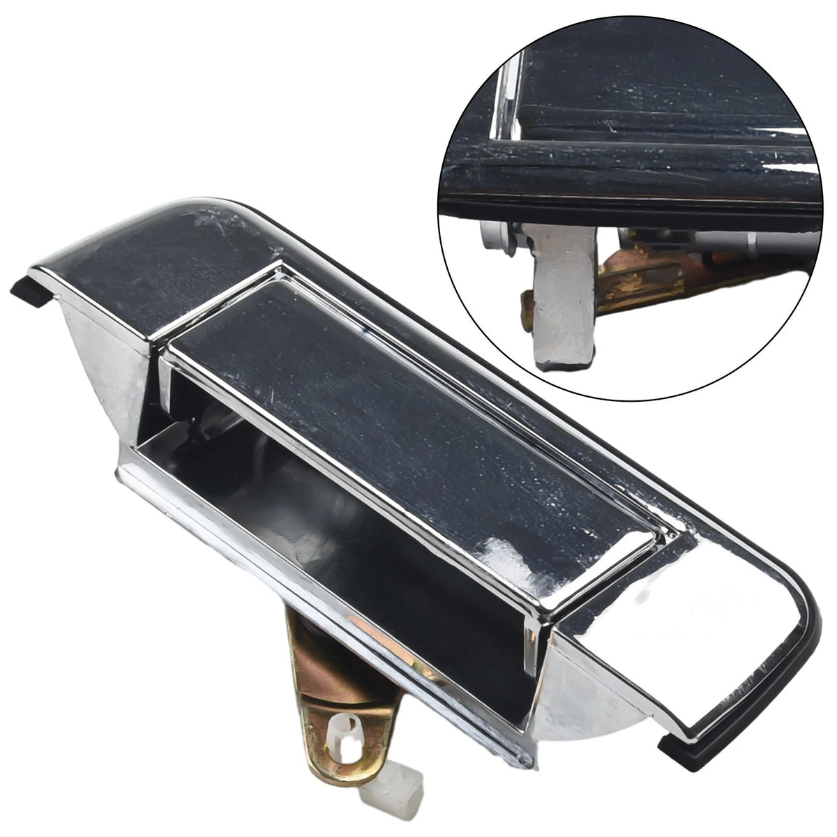 Tail Gate Handle Exterior Parts Luggage Covers Plastic Silver 69090-89101