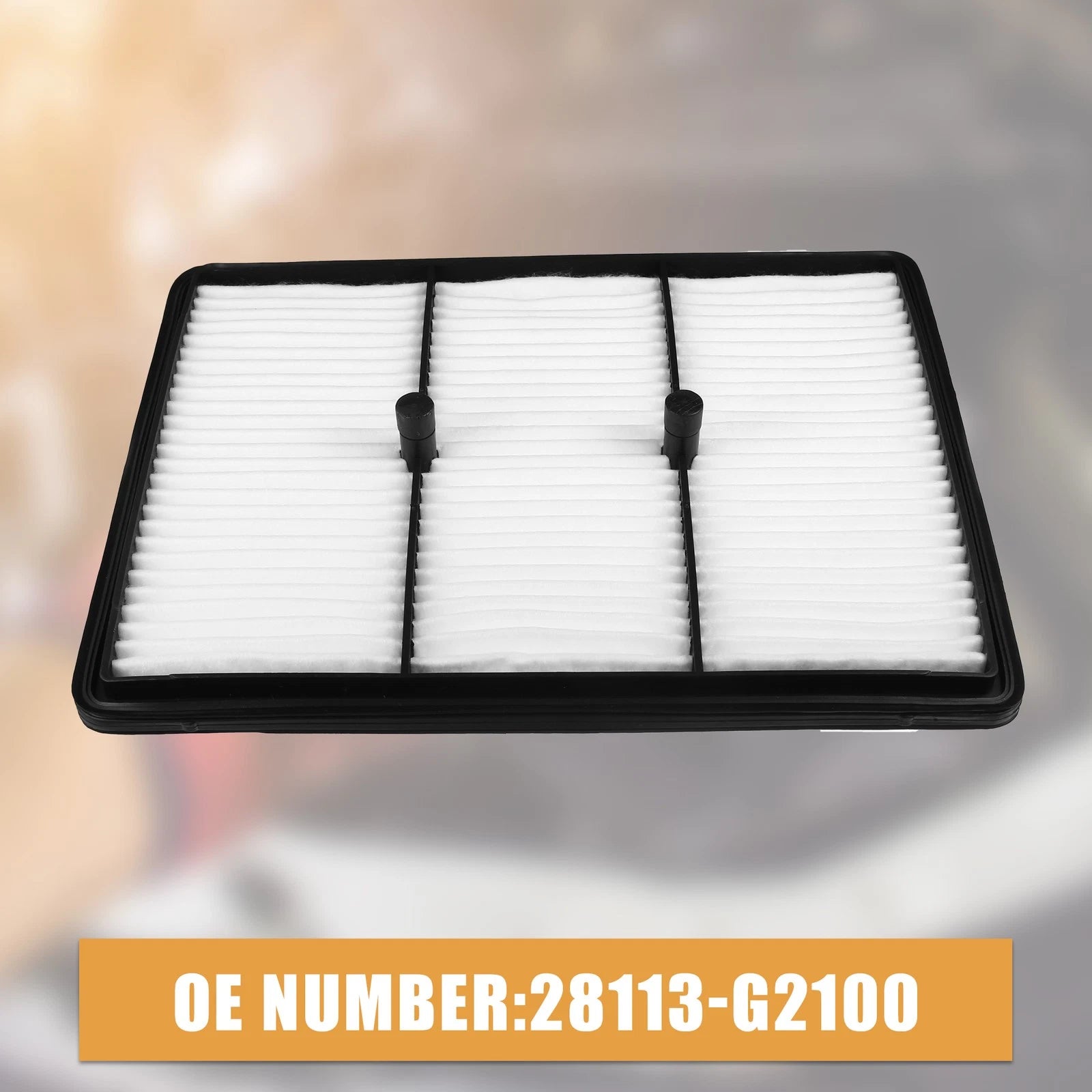 Engine Air Filter Replacement for Hyundai Ioniq 1.6L Hybrid (2017–2019)