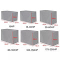 Outboard Motor Engine Cover for Universal (30-60 HP) - Silver Trailerable