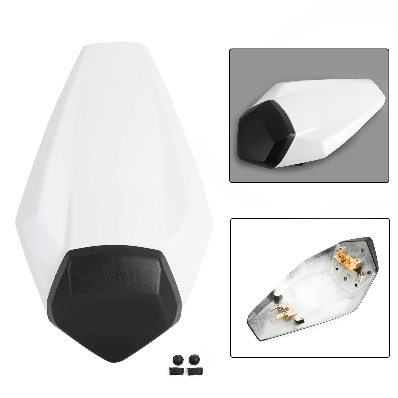 Rear Seat Fairing Cover for Kawasaki ZX6R (2019–2024) White