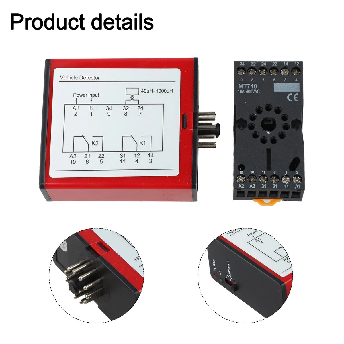 240V Single Channel Loop Detector for Vehicle Detection
