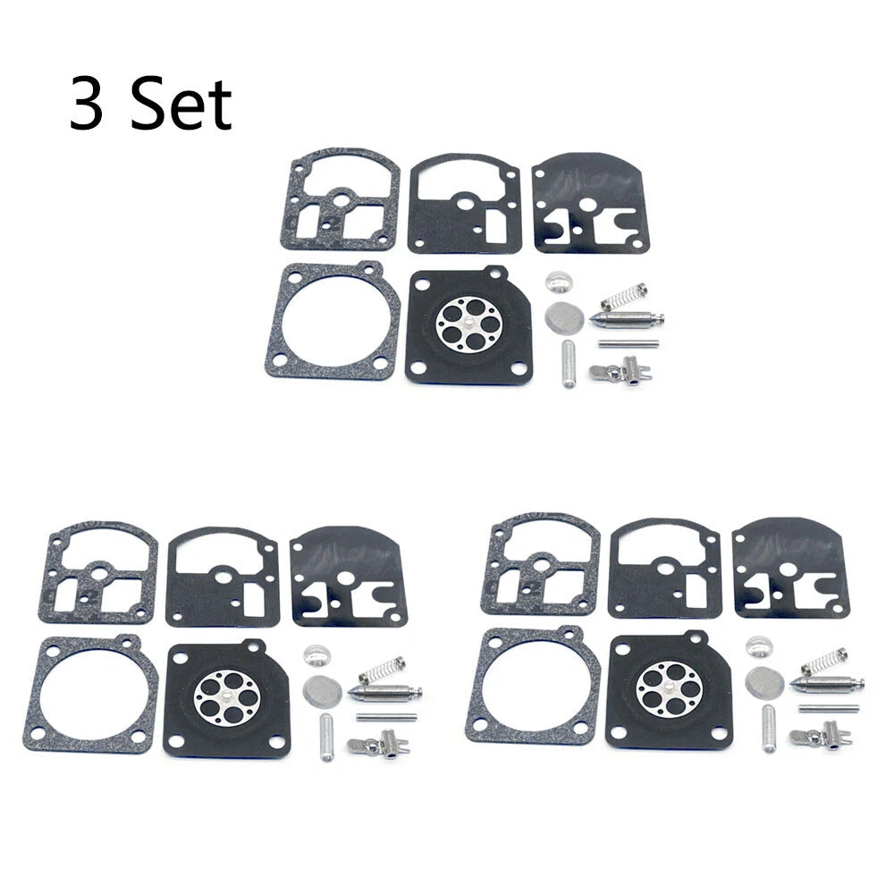 3X Carburetor Repair Kit for Zama RB-3, C1S-H2A, Homelite 330 (Fits 330)