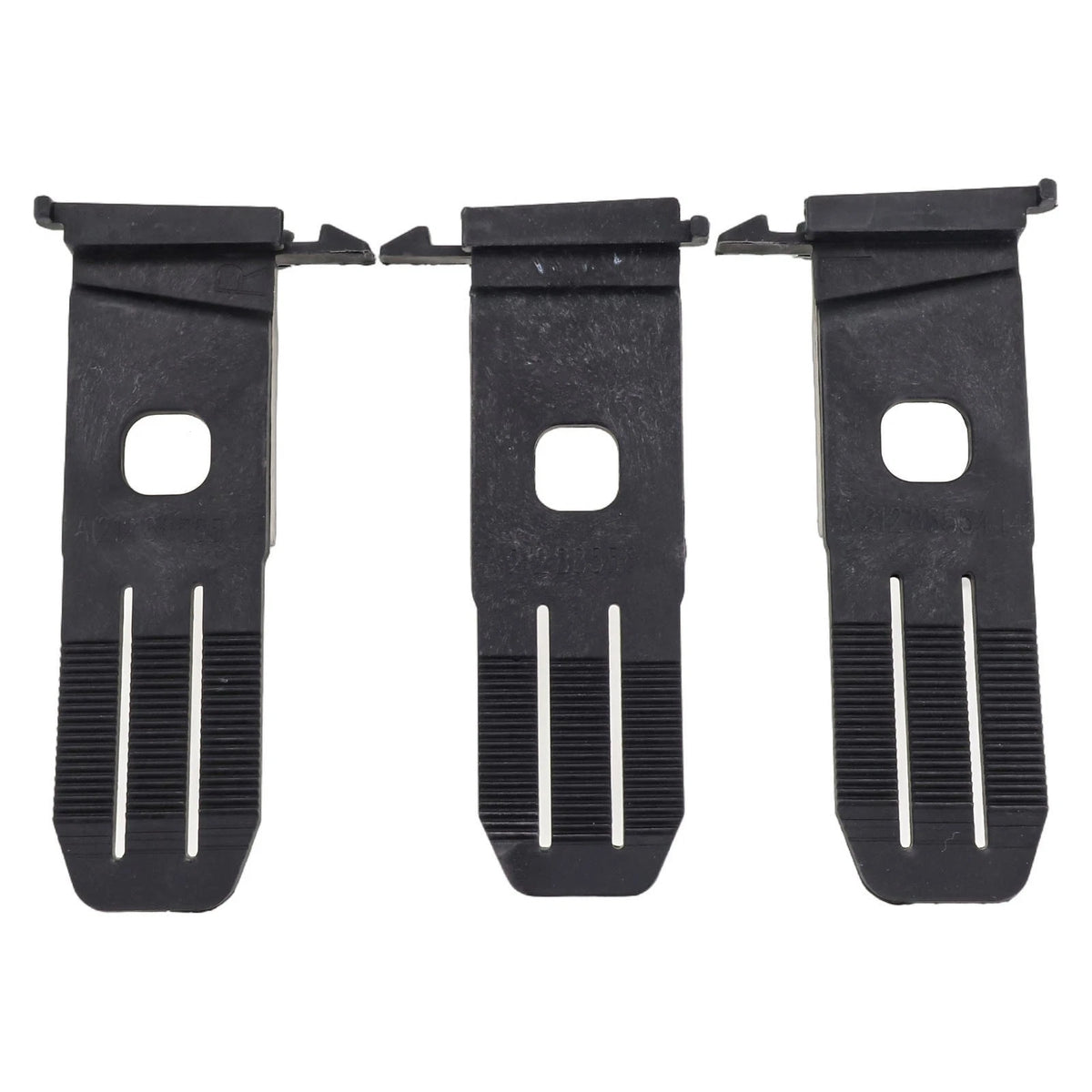 Set of 3 Front Bumper Grille Brackets for Mercedes W212 (2014–2016)