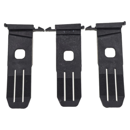Set of 3 Front Bumper Grille Brackets for Mercedes W212 (2014–2016)