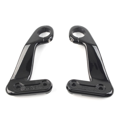 Motorcycle Front Fairing Support Bracket Mount Black For Harley 10-13 Road Glide