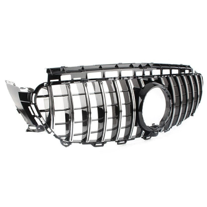Front Upper Grille for Mercedes E Class W213 E200 E250 E43 (2016–2018) Silver