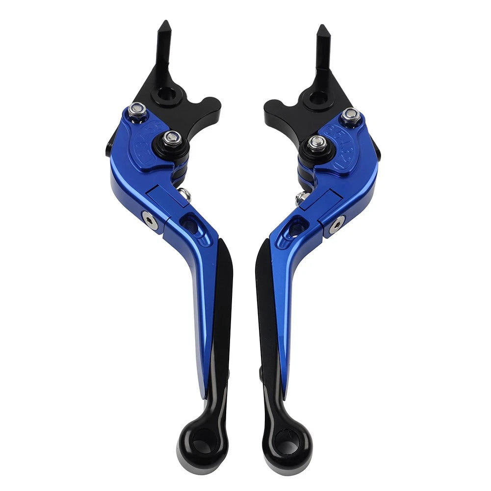 Folding Extendable Brake Clutch Levers for Honda CBR600RR CBR954RR (2003–2006) Blue