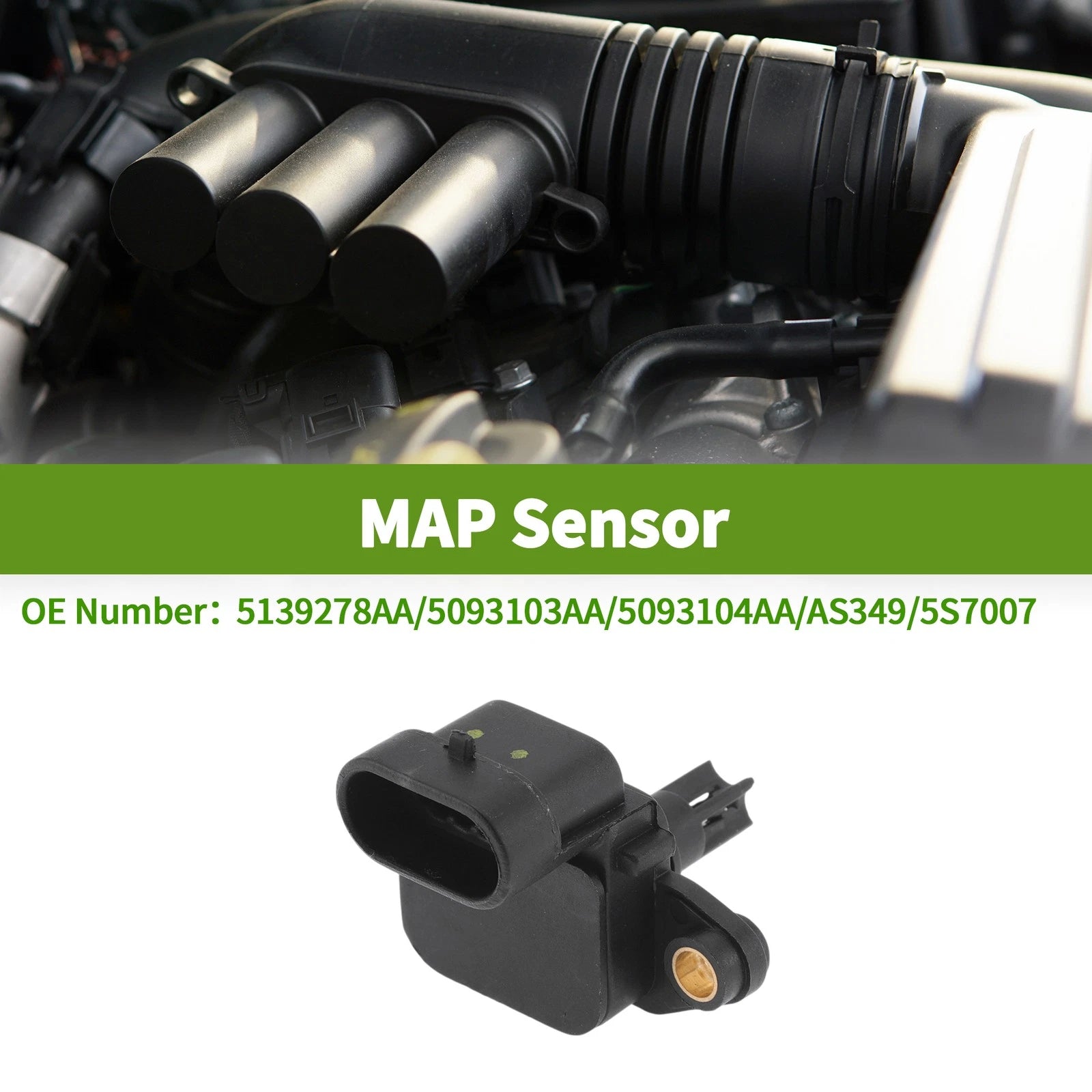 MAP Sensor No. 5139278AA for Dodge Ram (2003–2009)