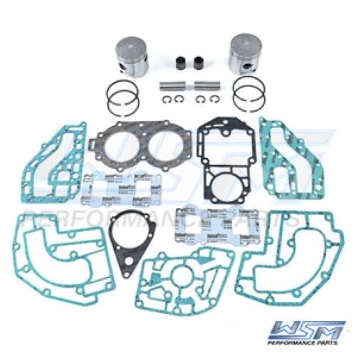 WSM Top End Piston Rebuild Kit for Yamaha WR 500 (010-801-11, .25mm, 72.25mm)