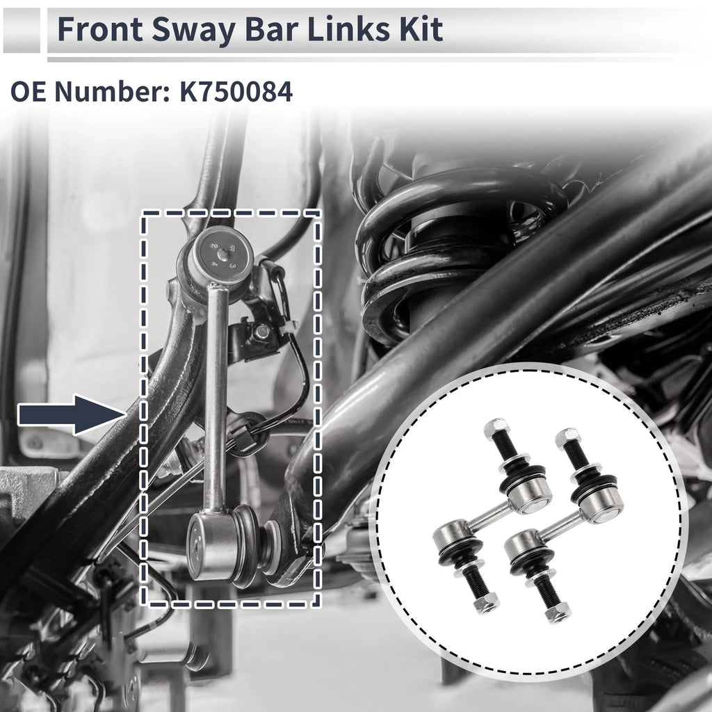 Front Stabilizer Bar Links No Bushing for Subaru B9 Tribeca (2006–2007)