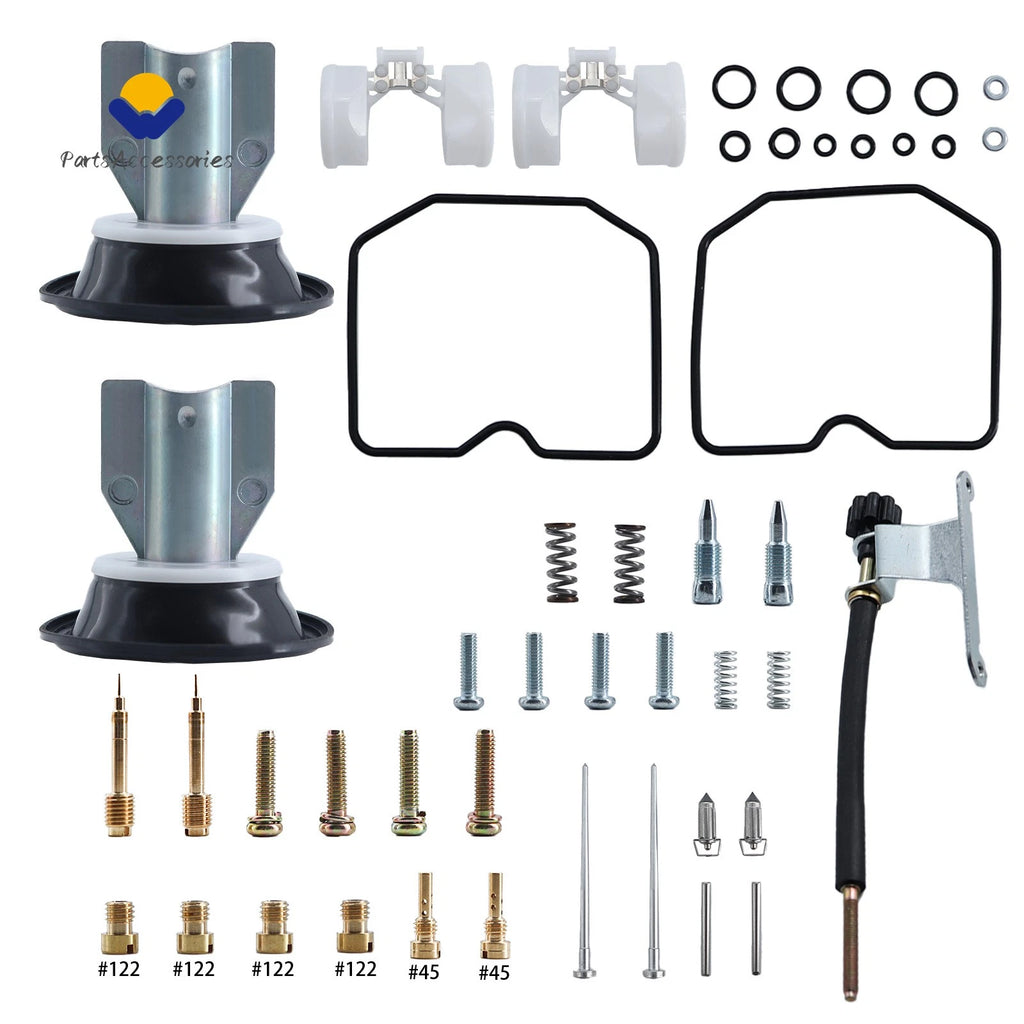 Carburetor Kit Plunger Diaphragm for Kawasaki EN500 Vulcan LTD (1996–2009)