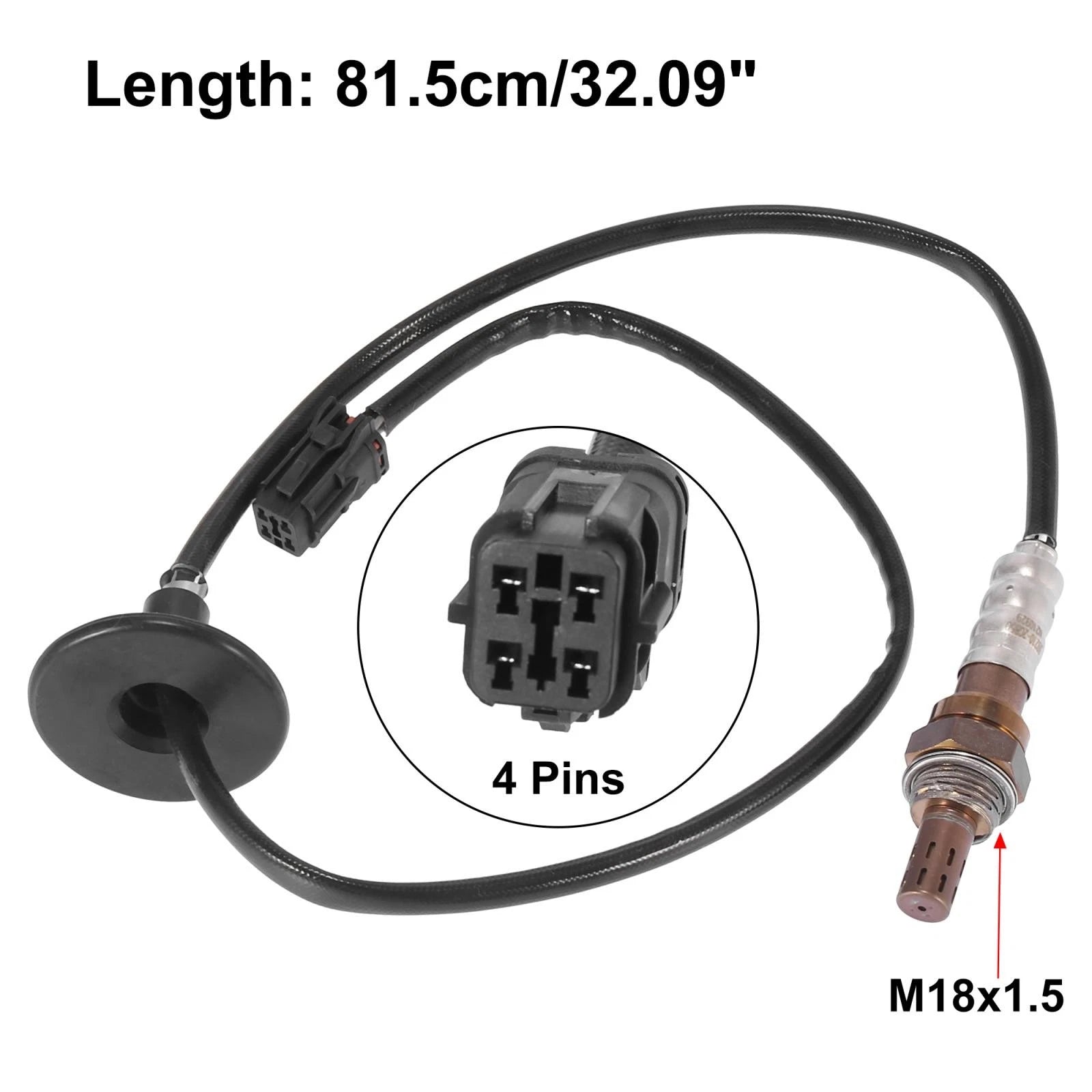 Air Fuel Ratio O2 Oxygen Sensor Rear Replacement for Hyundai Santa Fe (2006–2012)