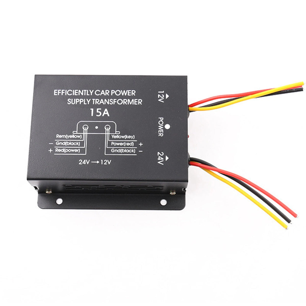 24V to 12V Power Converter for Car (15A)
