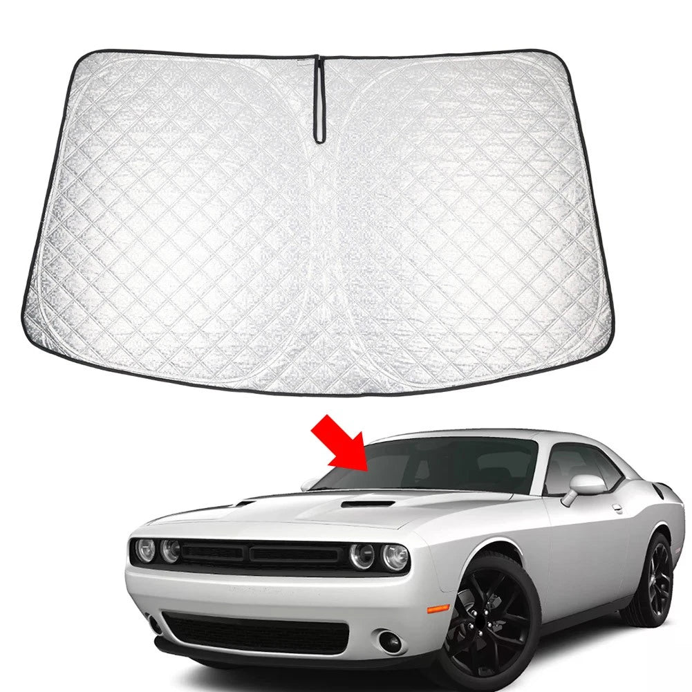 Folding Windshield Shade for Dodge Challenger (2015–2023)