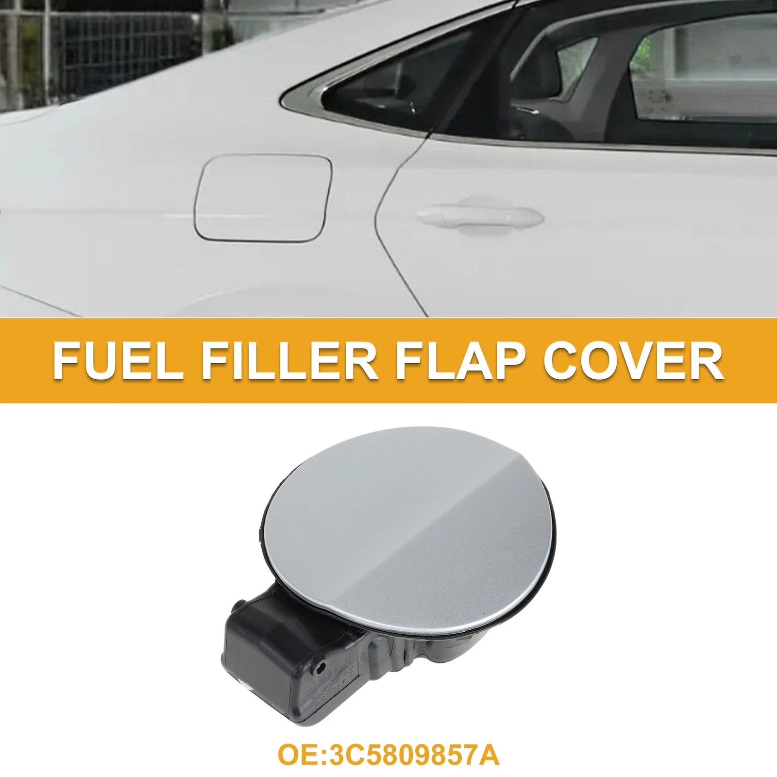 Fuel Tank Door Cap Replacement for Volkswagen Passat B6 (2006–2011)