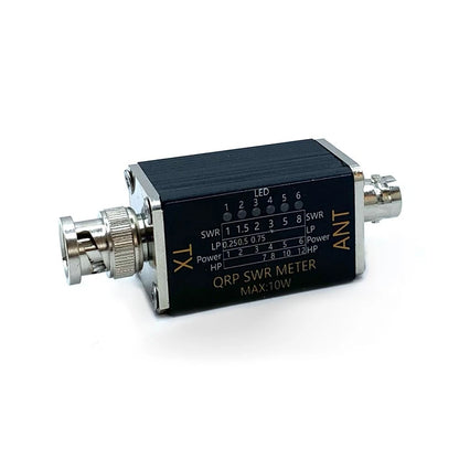 Portable SWR Power Meter with LED Lights for Signal Quality Assessment