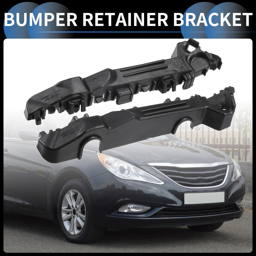 Front Bumper Retainer Bracket Pair Replacement for Hyundai Sonata (2020–2023)