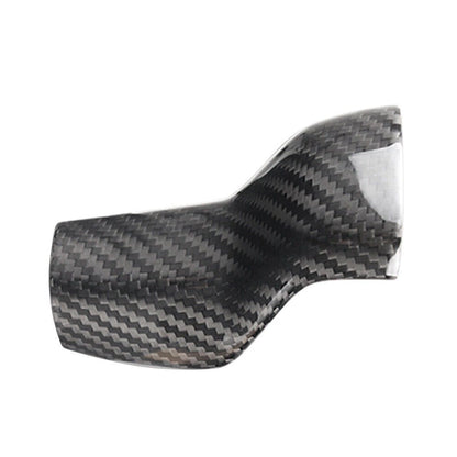 Carbon Fiber Gear Shift Knob Cover Trim for Cadillac XT4 (2018–2020)