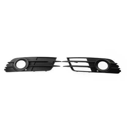 2X Front Bumper Fog Light Grille for Audi A6 C7 (2012–2015) 4G0807682G 4G0807681A