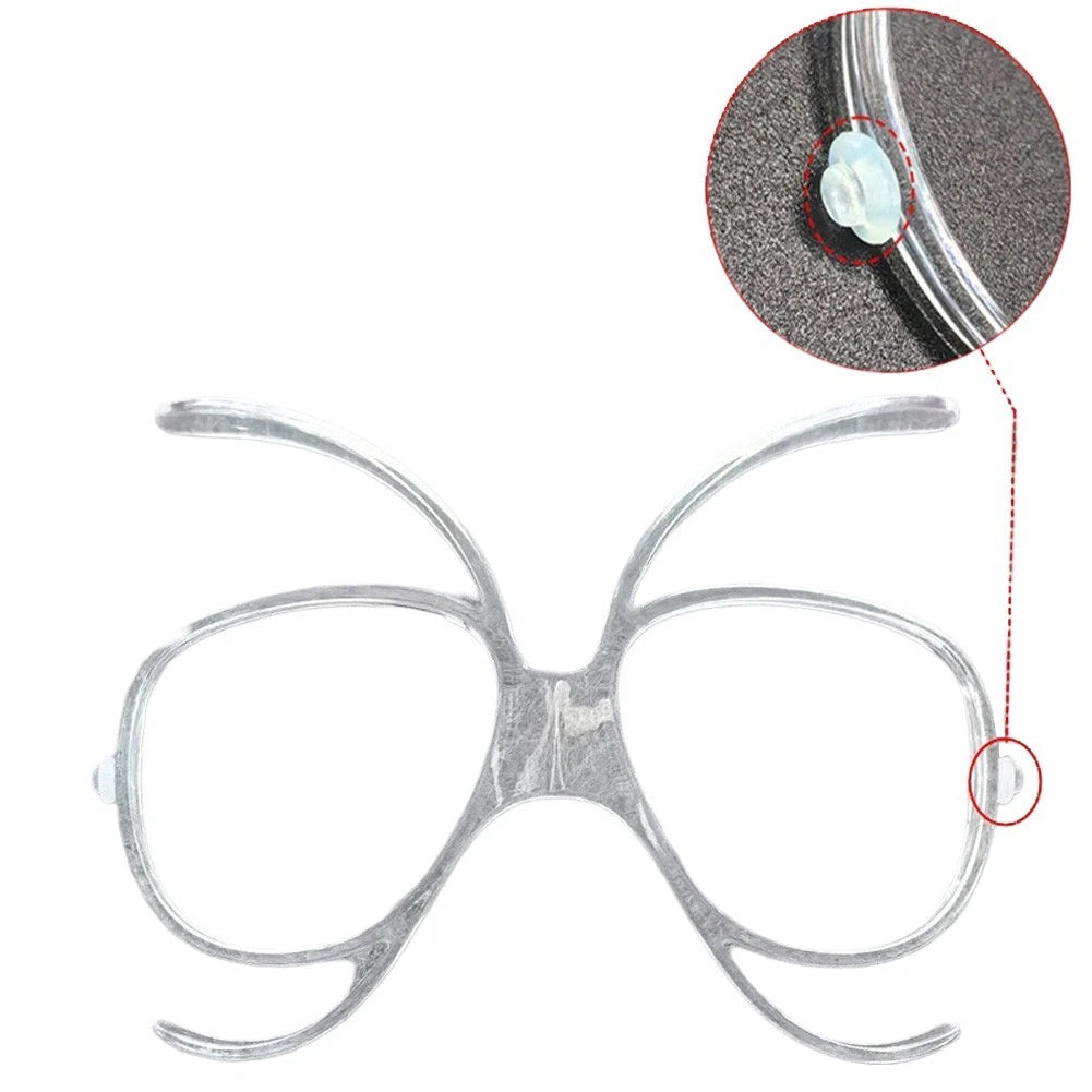 Adjustable Bendable Ski Glasses Frame for Universal Fit