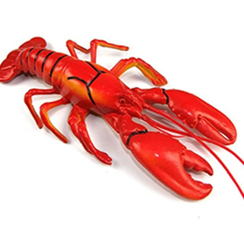 2X Artificial Shrimp Model Ornaments for Marine Display