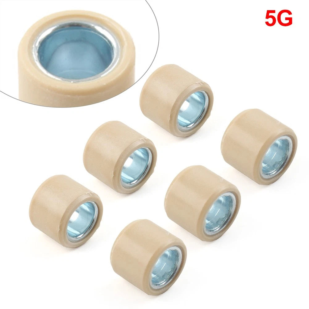 6pcs 15x12mm Variator Weights for Yamaha Jog 50 90 (1990–2023)
