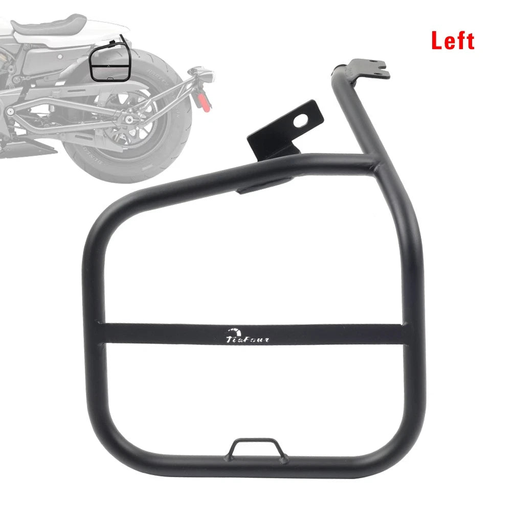 Left Side Trunk Saddle Bag Support Bracket for Harley Sportster S (2021–2023)